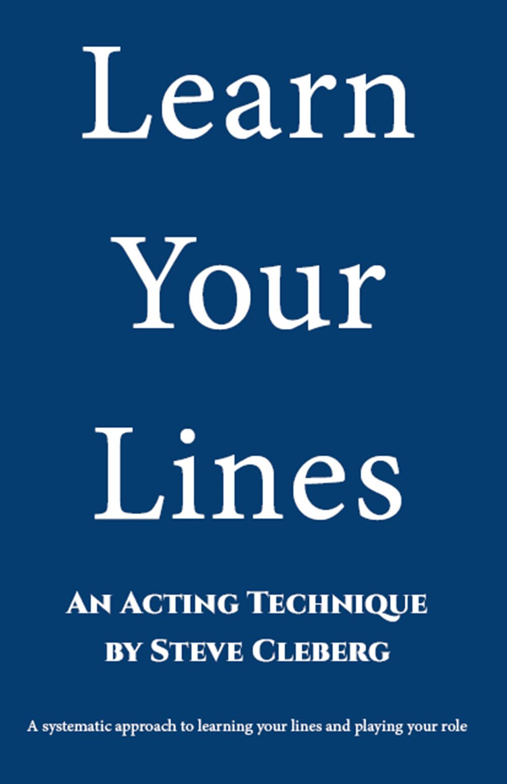 Learn Your Lines